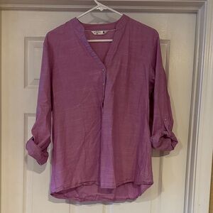Riders by Lee Lavender Blouse